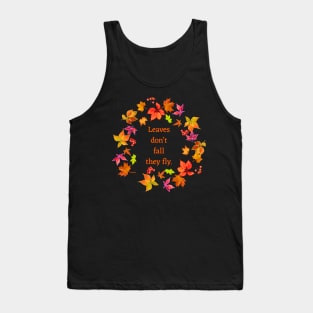 Fall leaves Tank Top